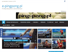 Tablet Screenshot of e-pingpong.pl